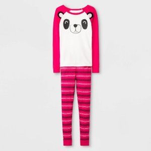 Girls Panda Pajama Set - Cat&Jack